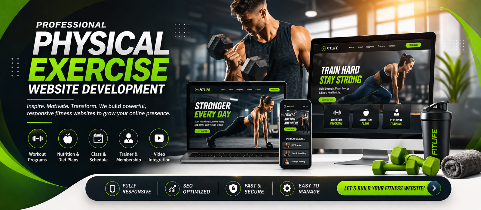 WordPress website development project