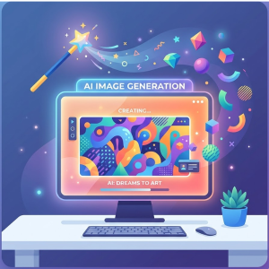AI image generation services for business - professional AI visuals